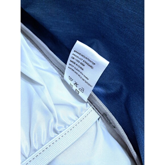 Hiking Backpack 40L Mountaintop Outdoor Adventure Traveling Blue w Rain Cover - Picture 13 of 13